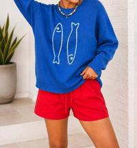 Aemi + Co - Oversized Sardine Knit Sweater