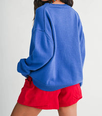 Aemi + Co - Oversized Sardine Knit Sweater