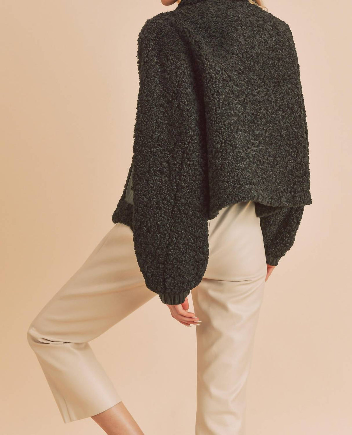 Aemi + Co - Penny Vegan Sherpa Jacket