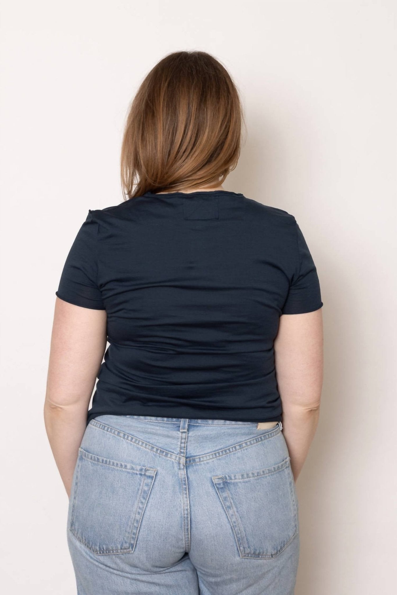 Aequamente - Rubinette Jersey Shirt - blue - clothing - cotton