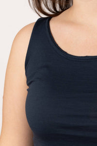 Aequamente - Rubinette Jersey Top - blue - clothing - cotton