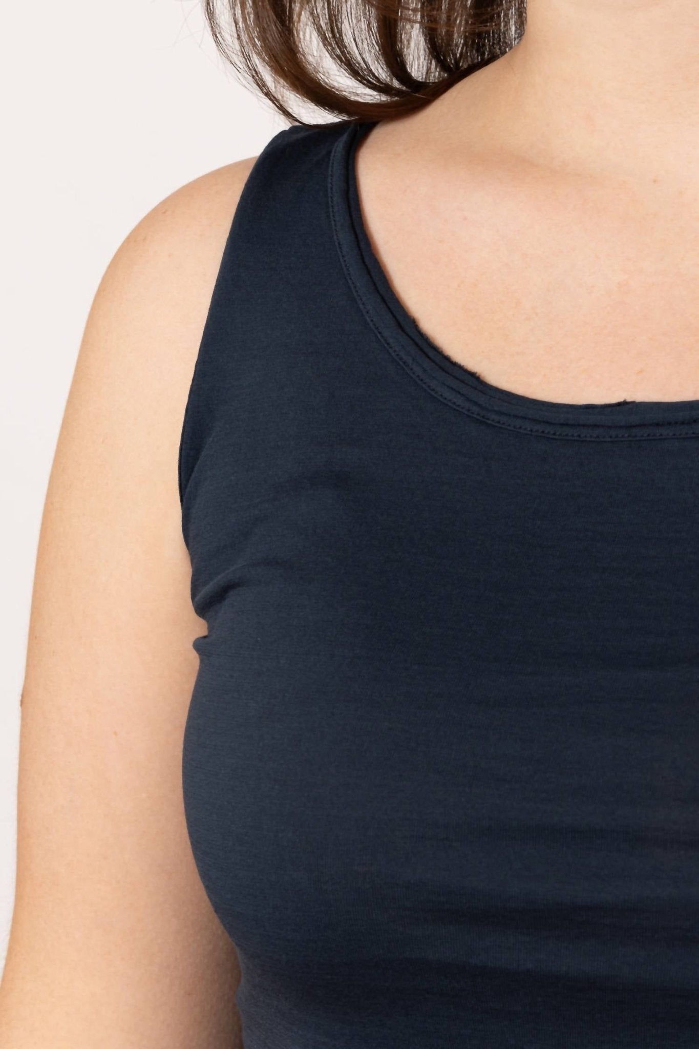 Aequamente - Rubinette Jersey Top - blue - clothing - cotton
