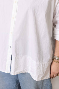 Aequamente - Tempio Oversized Shirt - button - down - shirts - clothing - cotton