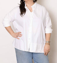 Aequamente - Tempio Oversized Shirt - button - down - shirts - clothing - cotton