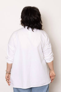 Aequamente - Tempio Oversized Shirt - button - down - shirts - clothing - cotton