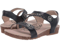 Aetrex - JILLIAN BRAIDED QUARTER STRAP SANDAL - MEDIUM WIDTH