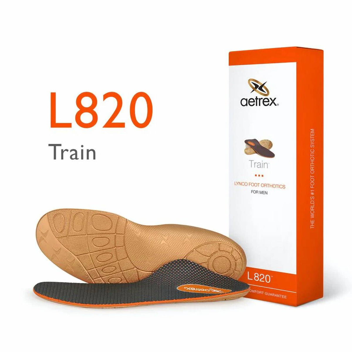 Aetrex - MEN'S TRAIN POSTED ORTHOTICS