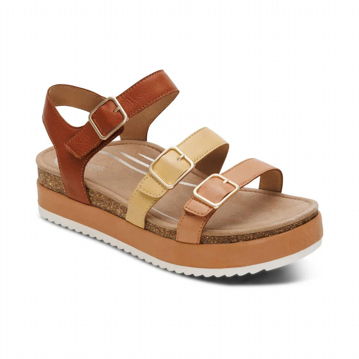 Aetrex - Women's Aria Arch Support Platform Sandals
