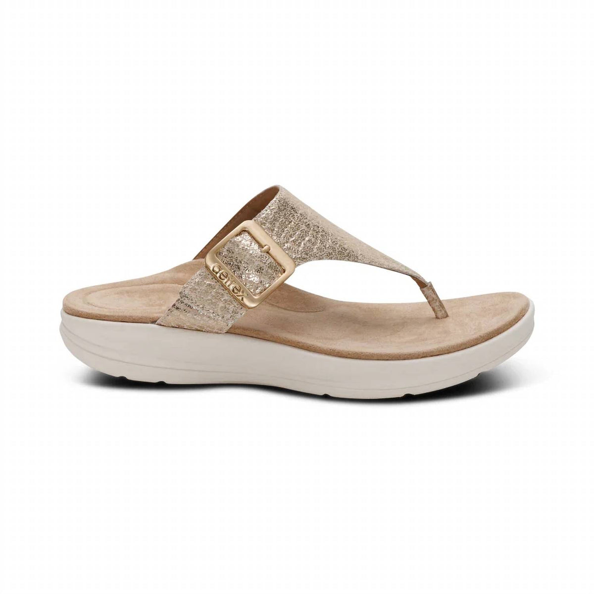 Aetrex - Women's Donna Adjustable Toe Post Sandals