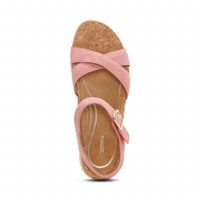 Aetrex - Women's Flora Adjustable Quarter Strap Wedge