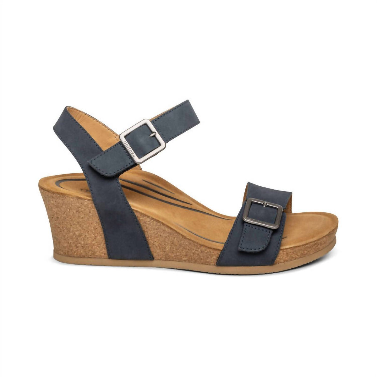 Aetrex - Women's Lexa Quarter Strap Wedge Sandal