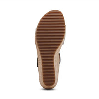 Aetrex - Women's Madelyn Quarter Strap Wedge