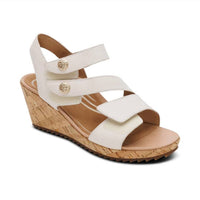 Aetrex - Women's Madelyn Quarter Strap Wedge