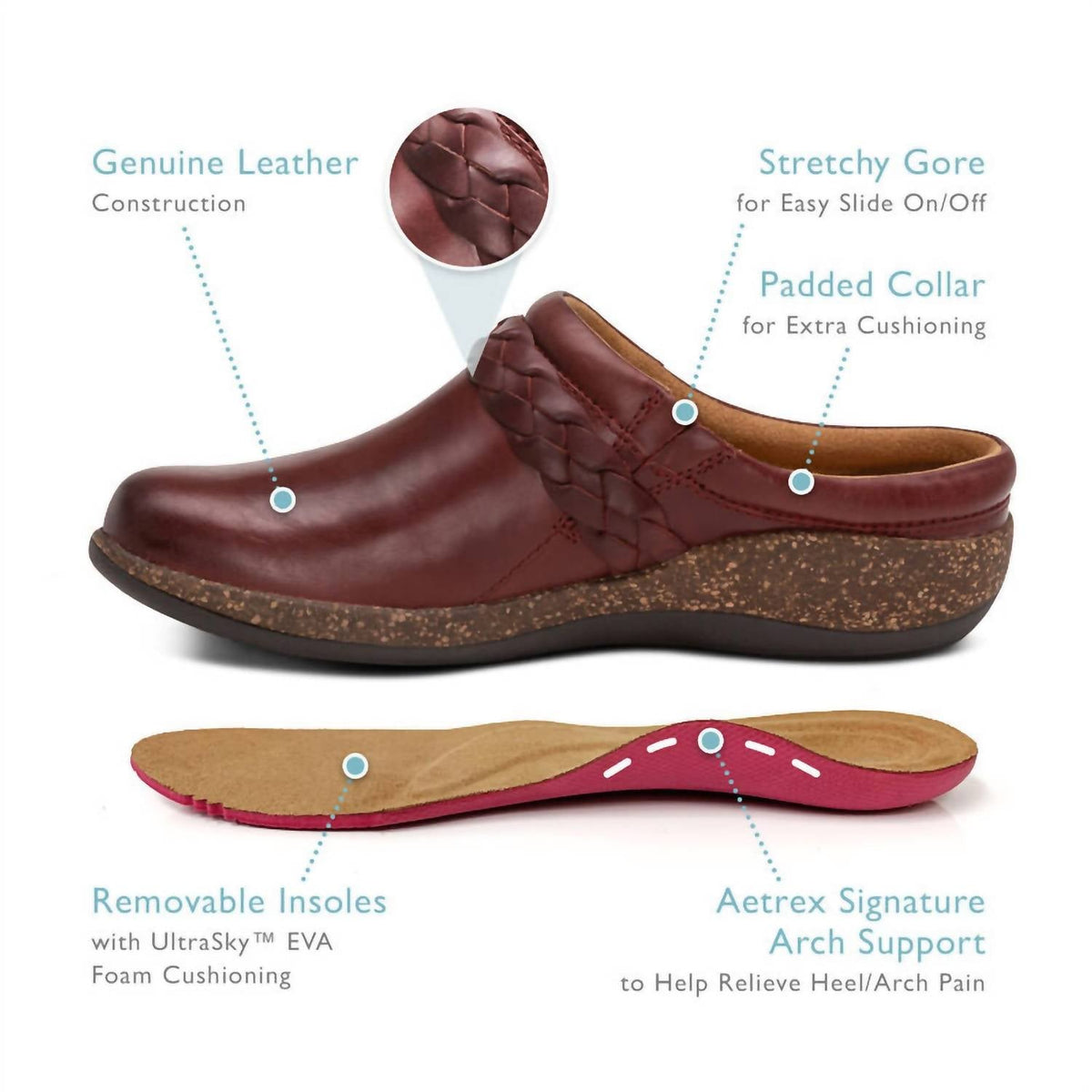 Aetrex - Women's Libby Comfort Clog