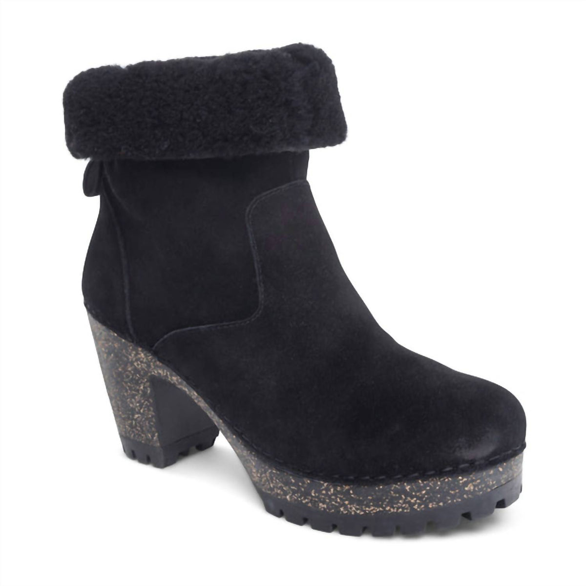 Aetrex - Women's Scarlett Fuzzy Boot