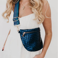 Pretty Simple - Women's Westlyn Woven Sling Crossbody Bag