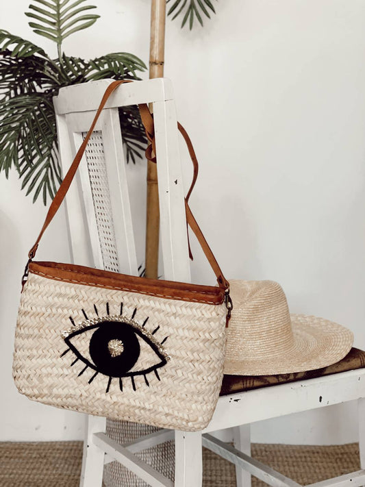 Z&L - Women's Athena Evil Eye Shoulder Bag