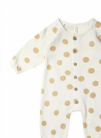 Quincy Mae - Kid's Waffle Long Sleeve Jumpsuit
