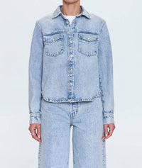 Pistola - Thea Shrunken Denim Shacket