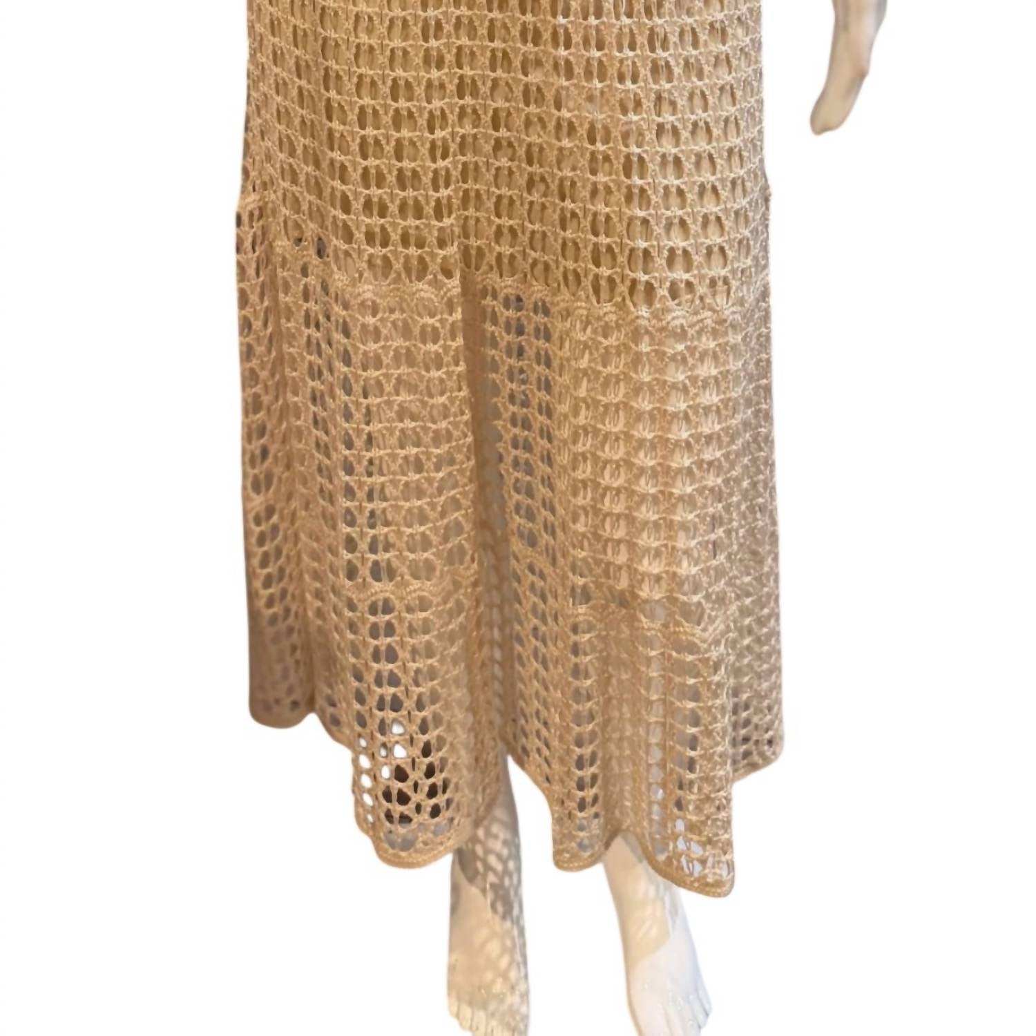 Aurora - Dawn Crochet Midi Dress