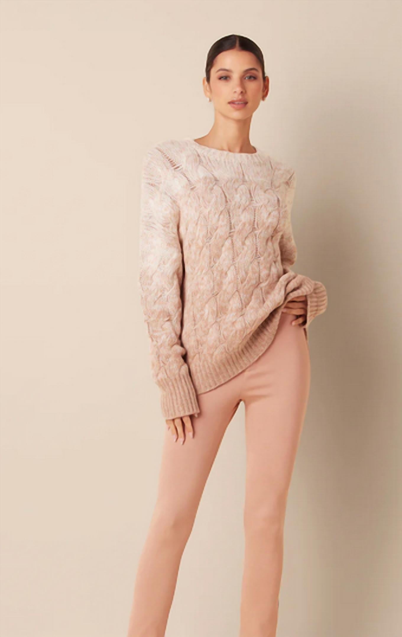 Sablyn - Women's Gala Cable Knit Sweater