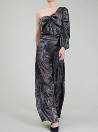 Current Air - ONE SHOULDER BOW TOP
