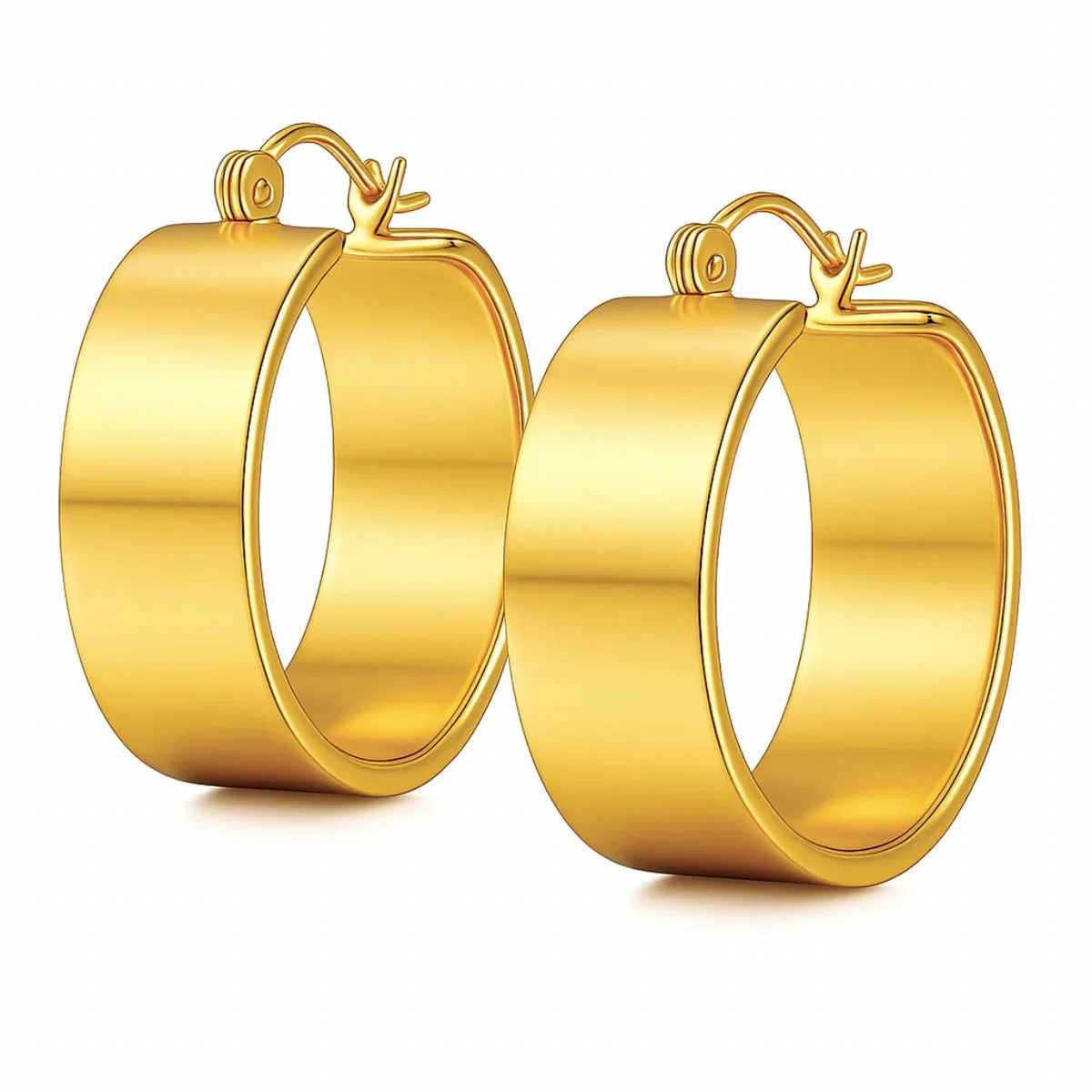 Ellie Vail - Women's Lia Wide Hoop Earring