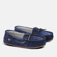 Lamo Women's Selena Moccasin in navy - women's shoe - view 7