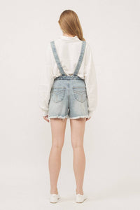 Aaron & Amber - Faith Overall Shorts