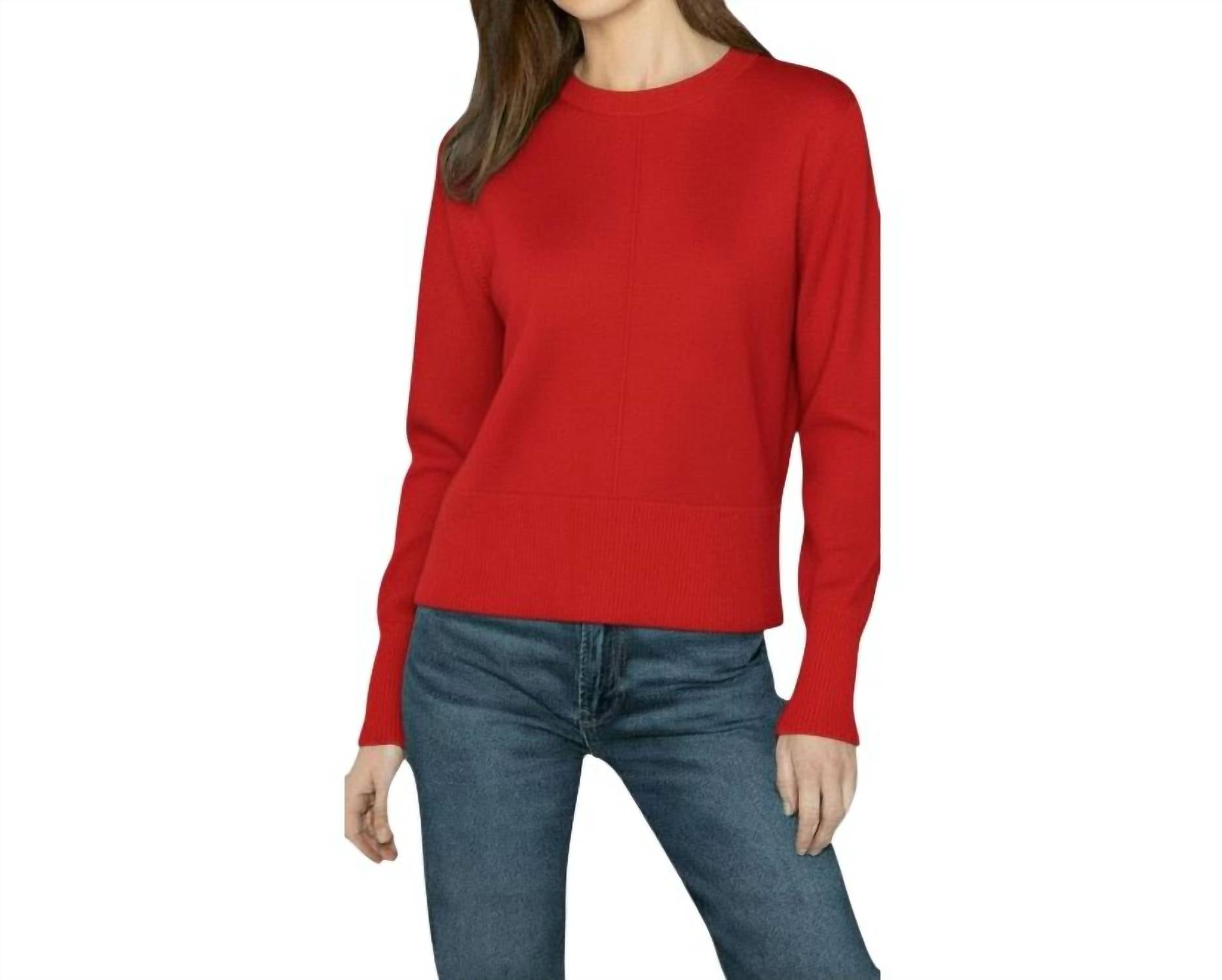 Kinross - Exposed Seam Crew Sweater