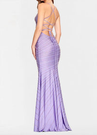 Faviana - Rhinestone Evening Dress