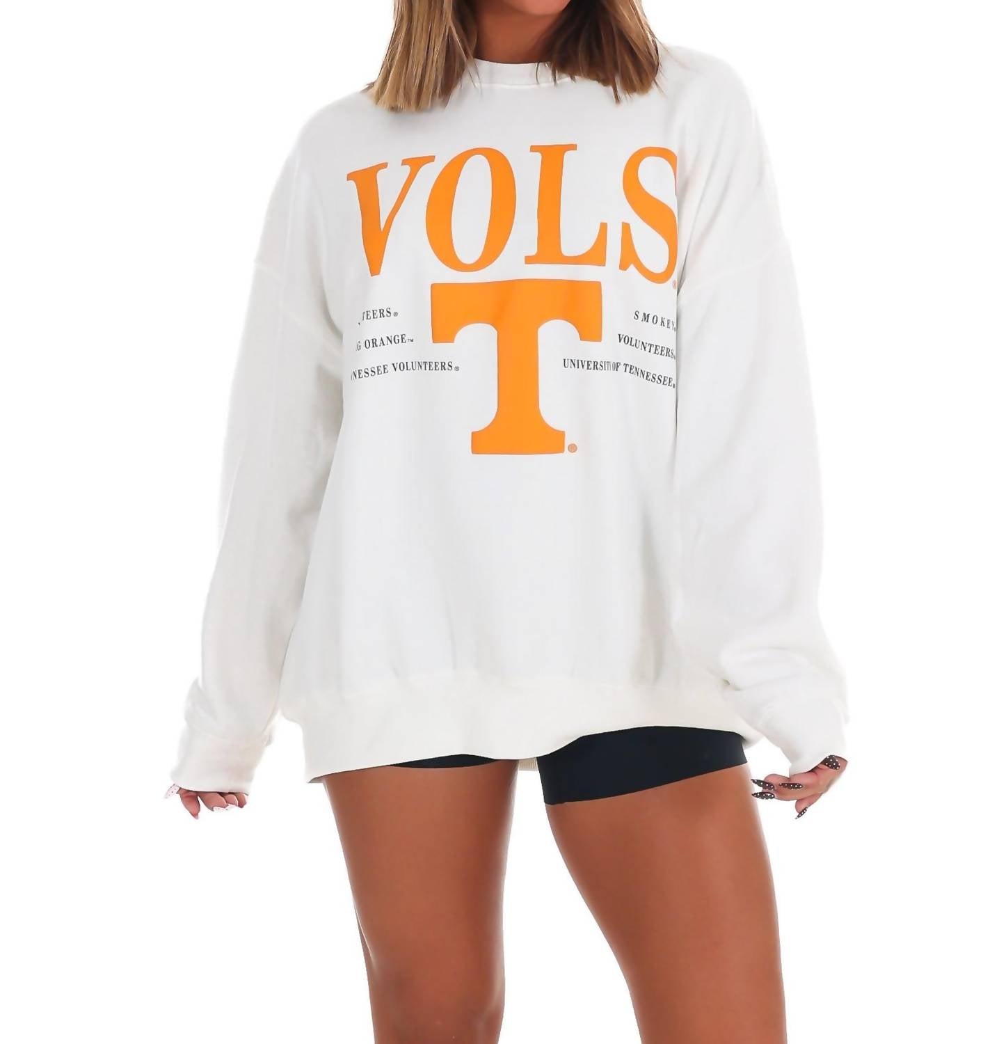 Gameday Social - Tennessee Guccio Multimedia Fleece Crew Sweatshirt