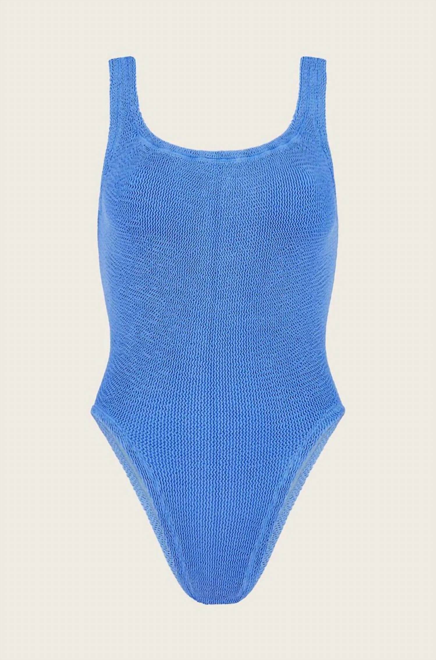 Hunza G - Square Neck One-Piece Swimsuit