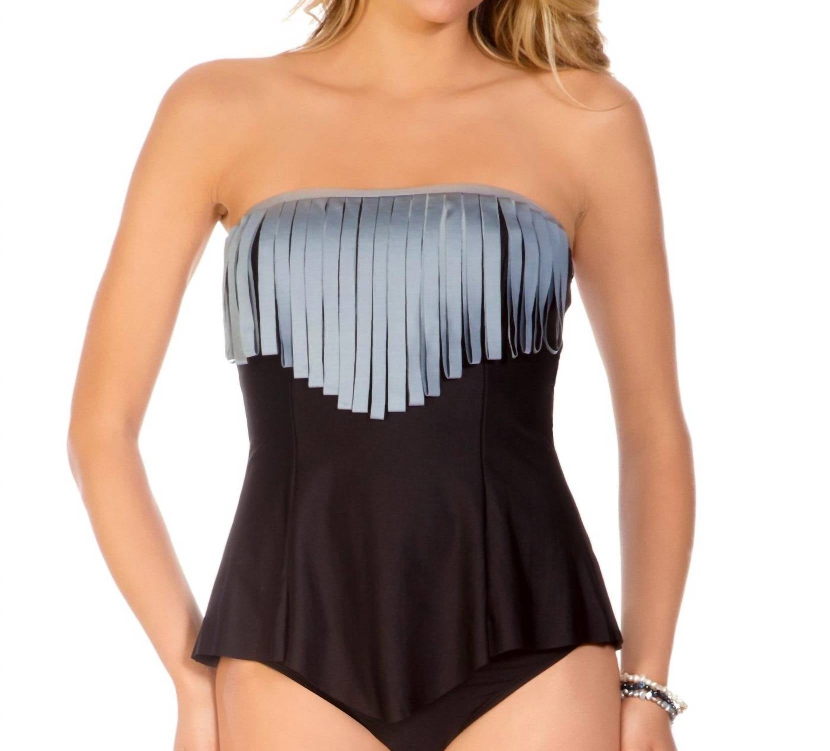 Eco Swim - Eco Loop Fringe Tankini Top
