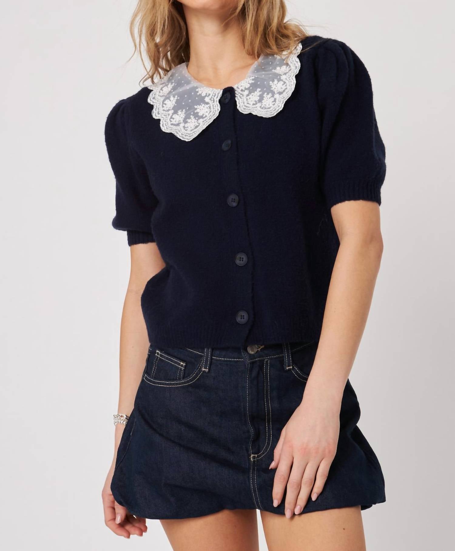 John + Jenn - Mario Knit Top