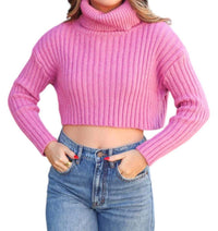 Cotton Candy - Turtleneck Sweater