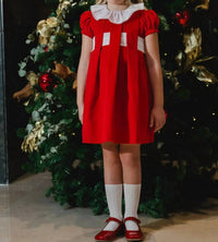 Sal & Pimenta - Kid's Velvet Mini Dress