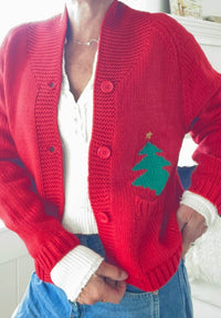 Pink Pineapple - merry cardigan