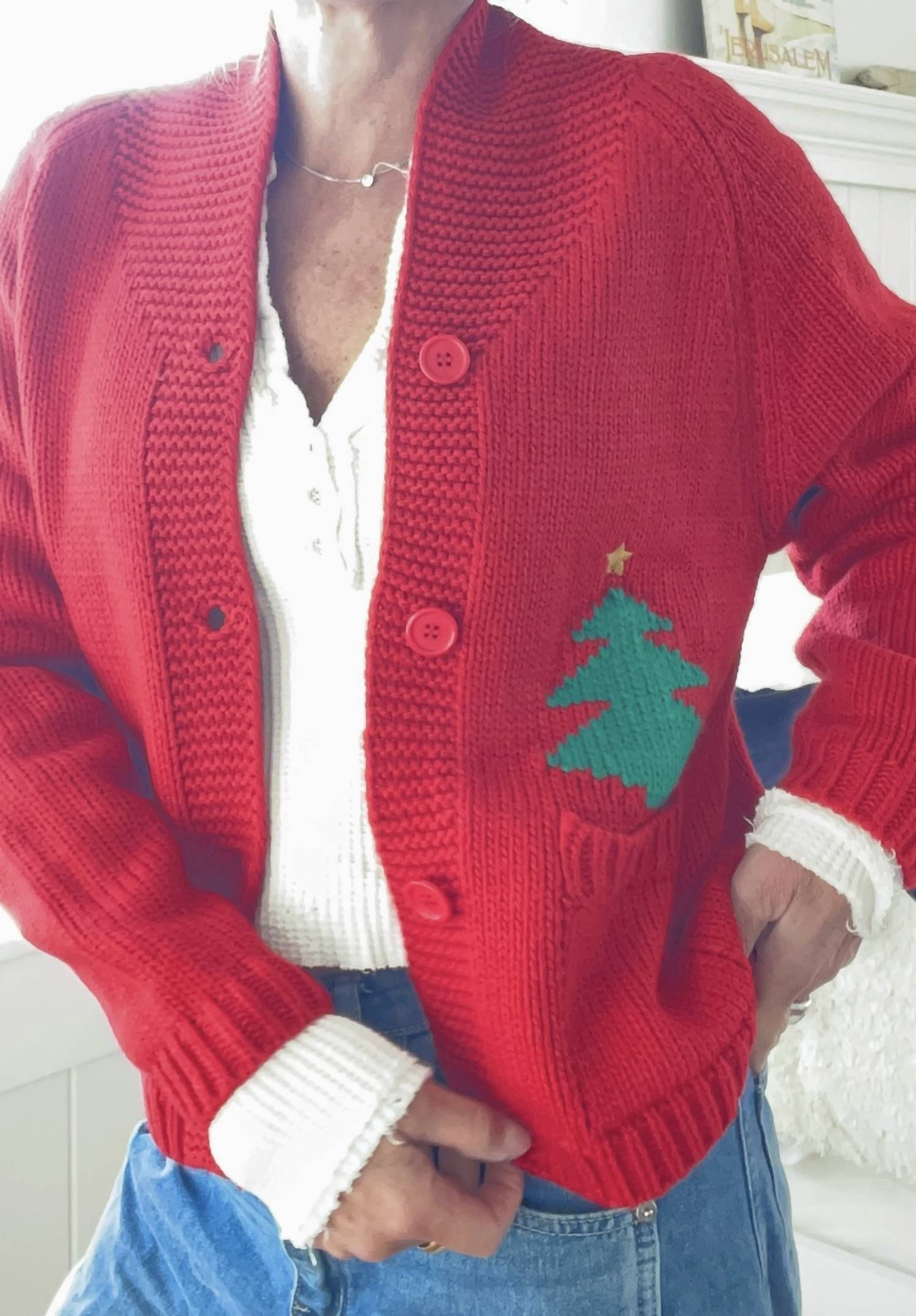 Pink Pineapple - merry cardigan