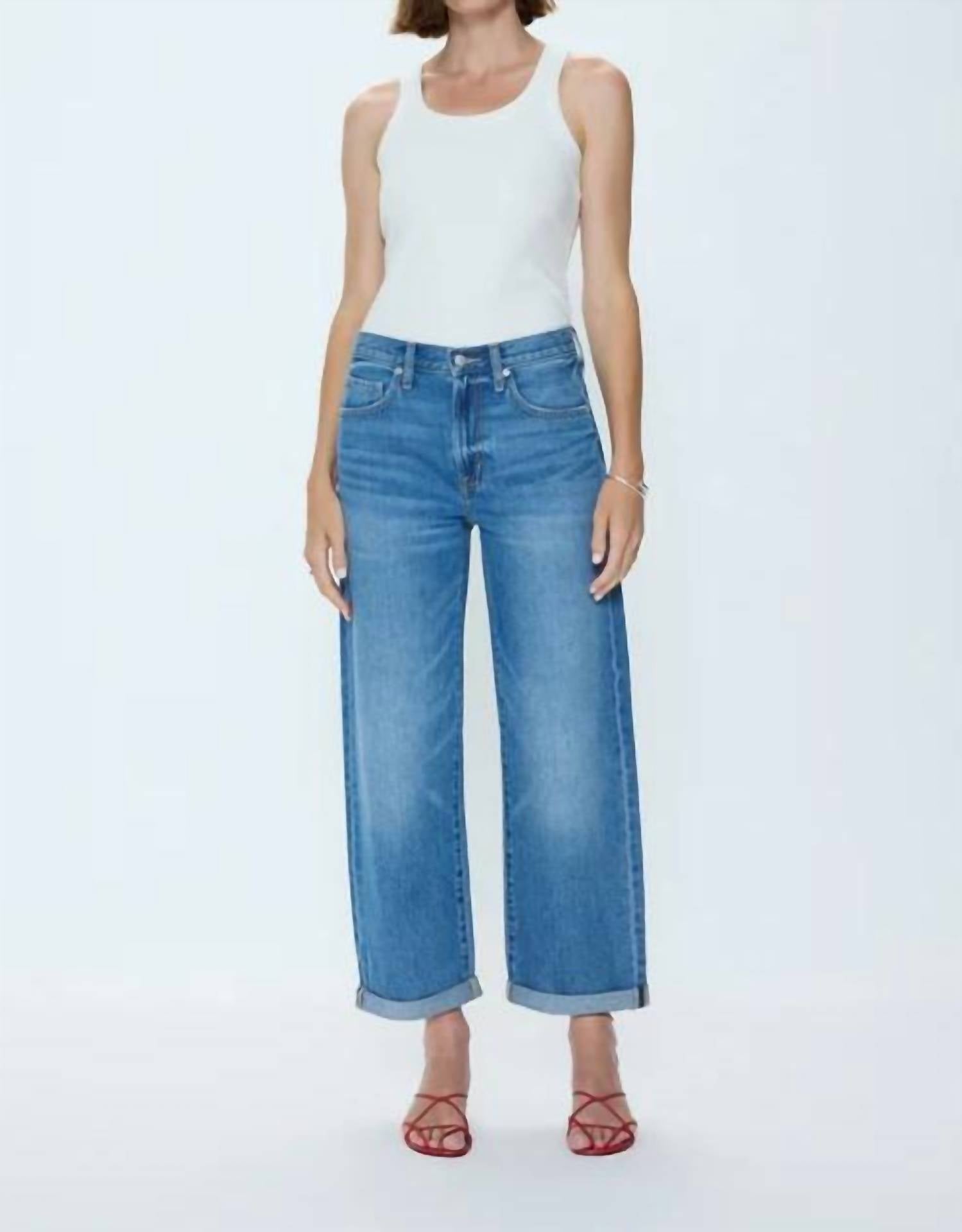 Pistola - Donny Rolled Hem Boyfriend Jeans