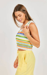Sadie & Sage - Sylvia Stripe Sweater Vest