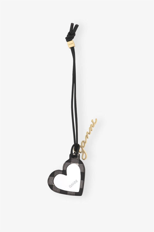 Ganni - Women's Bou Heart Mirror Keyring