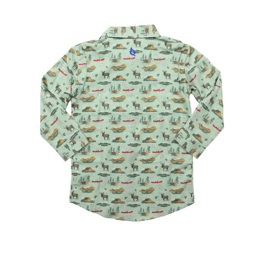 Blue Quail Clothing Co. - Boy's Great Outdoors Long Sleeve Shirt