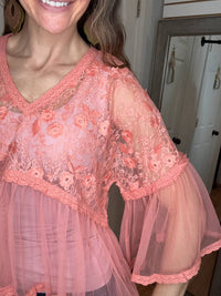 Anniewear - Tama V Neck Chiffon Blouse