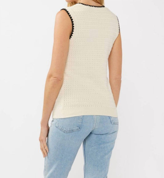 Lovestitch - JULES CHAIN LINK SWEATER TANK