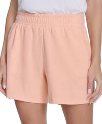 Calvin Klein - Women's Performance French Terry Smocked Waist Shorts