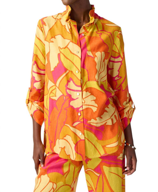 Joseph Ribkoff - TROPICAL PRINT SHIRT