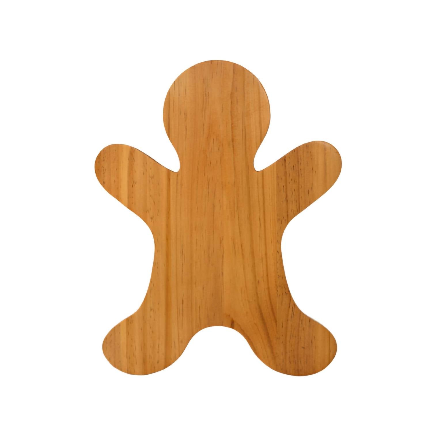 Creative Gifts International - Gingerbread Man Pine Wood Board - 15" x 11.5"