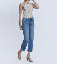 Lovervet - Romy Mid Rise Ankle Straight Jeans