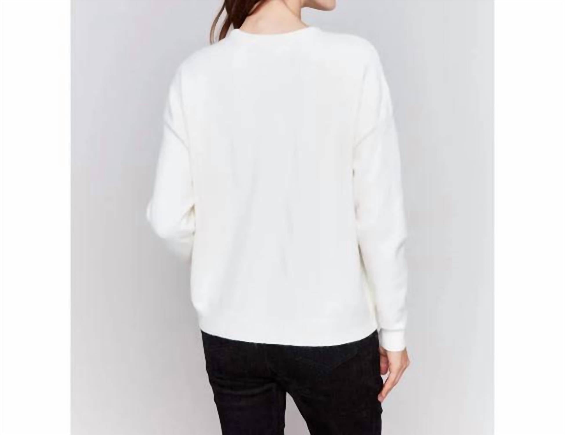 Charlie B - All We Need Is Love Sweater - Plus